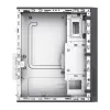 Akyga AK-302-01BL SFF-tietokonekotelo, Micro-ATX / Mini-ITX, USB-C + 2x USB 3.0 + USB 2.0, ilman virtalähdettä, musta