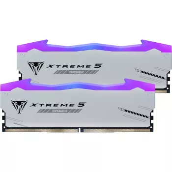 DIMM 32 GB DDR5-6400 (2x 16 GB) Dual-Kit, työmuisti musta, PVXR532G64C32KM, Viper Xtreme 5 MPower RGB, INTEL XMP