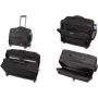 LIGHTPAK kannettavan tietokoneen trolley RPET synteettinen kuitu musta (46215)