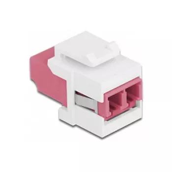 Keystone-moduuli LC Duplex -liitin LC Duplex -liittimeen DeLOCK 86818
