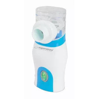 Kannettava inhalaattori ESPERANZA ECN005 — kompakti taskusumutin, 0,2 ml/min, 21 dB, USB, 2×AA