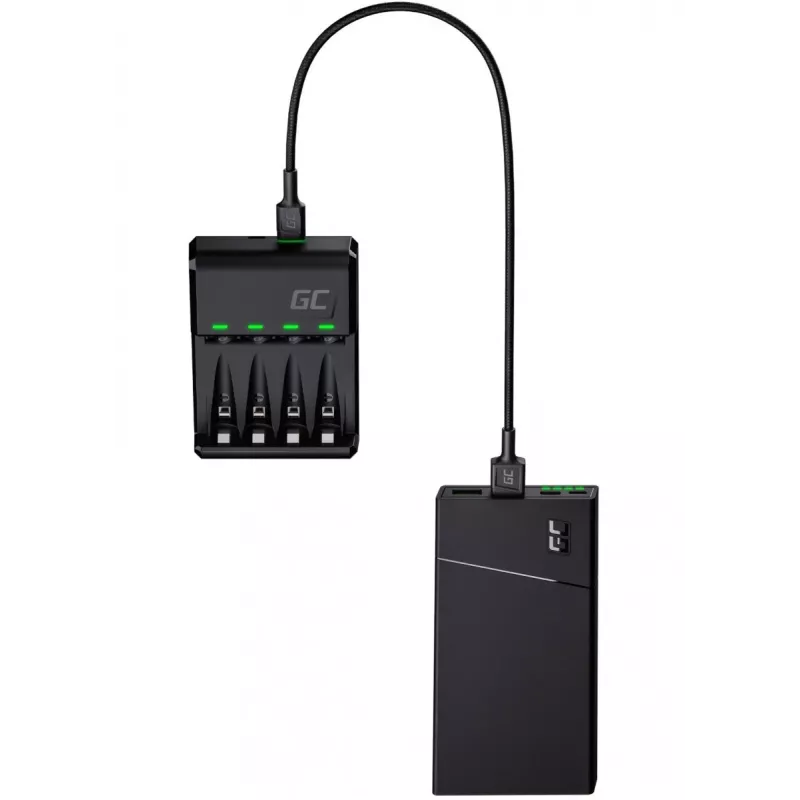 GC VitalCharger laturi 2xAA 2000 mAh 2xAAA 800 mAh