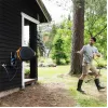Fiskars 1027095 -letkuteline kuitu, metalli musta