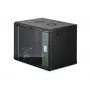 Seinäkiinnitteinen kaappi DIGITUS Dynamic-N 9U, 600x450 mm (LxS), IP20, avainlukko, kokoamaton