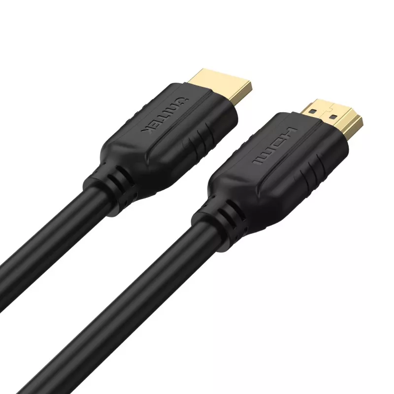 Unitek C11079BK-1.5M HDMI 2.0 -kaapeli, 4K 60 Hz, HDMI A-tyypin uros – A-tyypin uros, 1,5 m, musta