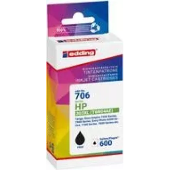 EDDING EDD-706 musta mustekasetti yhteensopiva HP 303XL T6N04AE kanssa (18-706)