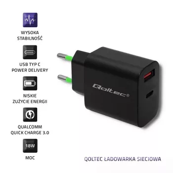 Virtalähde Qoltec 51713