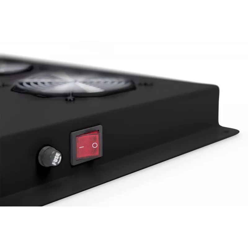 Digitus DN-19 FAN-6-SRV-B tuote musta