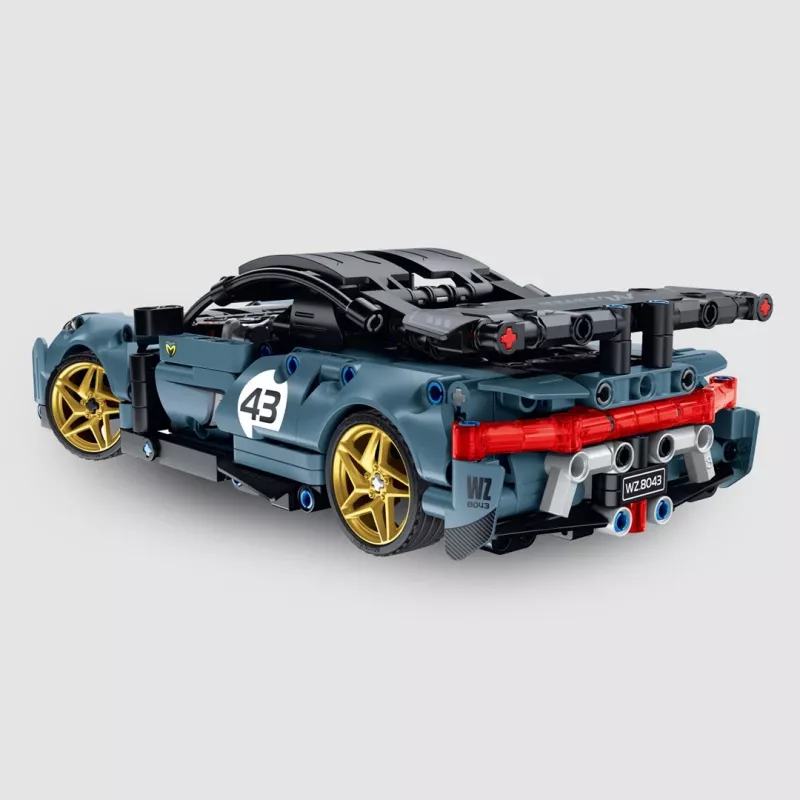 iM.Master 8043 RC Super Car rakennuspalikat, 449 osaa, grafiitti