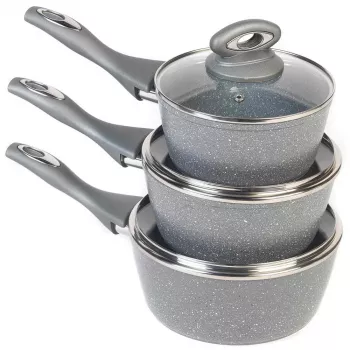 Kattilasarja Salter BW02986G1EU7 — 3-osainen kattilat 16 cm, 18 cm, 20 cm