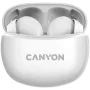 Canyon TWS-5 Bluetooth-kuulokkeet, mikrofonilla, BT V5.3 JL 6983D4, taajuusvaste: 20Hz-20kHz, akku nappikuulokkeet 40mAh*2 + latauskotelo 500mAh, Type-C