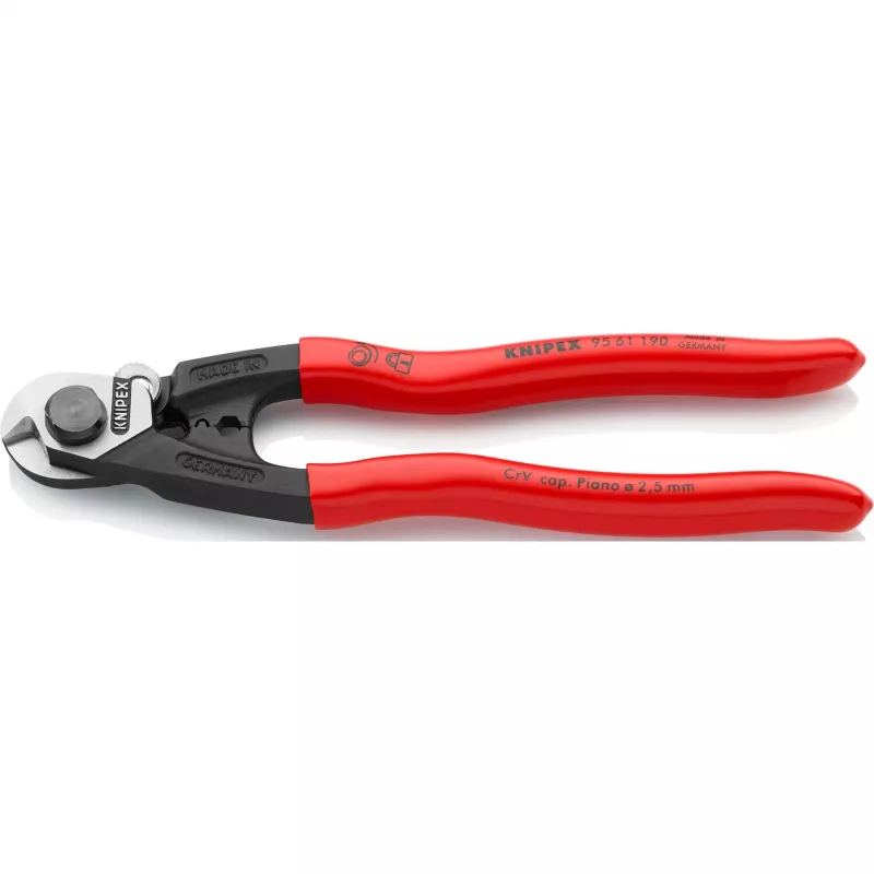Knipex 95 61 190 vaijerileikkuri, 190 mm