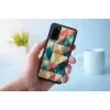 iKins suojakotelo Samsung Galaxy S20:lle — Mosaic musta