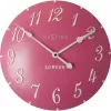 NeXtime kello 3084rz London Arabic, Ø34,5 cm, seinäkello, pinkki/valkoinen