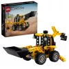 Rakennussarja LEGO Technic Backhoe Loader 42197 — nivelohjaus, toimiva kuormaaja, 104 osaa, suositeltu ikä 7+