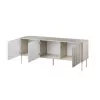 Cama RTV-taso ISLA 150.5x40x60 cashmere matta