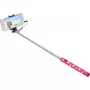 Ultron Selfie Hot Shot pinkki – 15–45 cm selfie-tikku kameran laukaisimella kahvassa – älypuhelimille kuten Samsung Galaxy, iPhone ja muut (173951)
