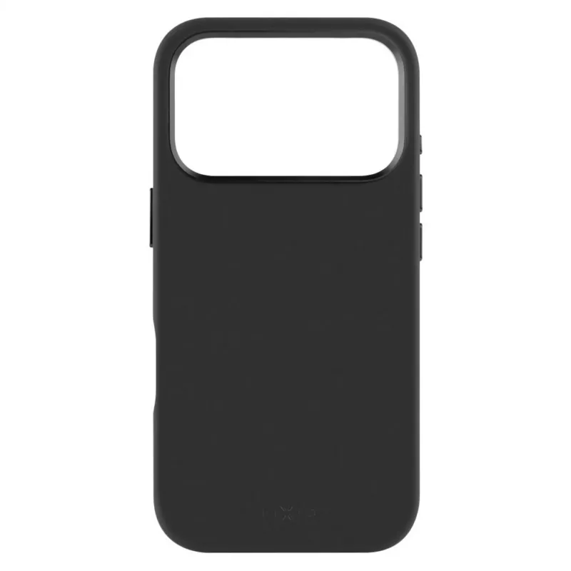 Kiinteä takakansi Apple iPhone 17 Pro, nestemäinen silikoni, musta, MagFlow