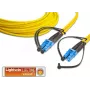 Lightwin LDP-09 LC-LC 5.0 kuituoptinen kaapeli 5 m keltainen (LDP-09 LC-LC 5.0)