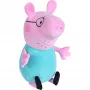 Pehmeä pehmolelu SIMBA Peppa Pig Papa Pig, 37 cm, pehmolelu halailuun ja leikkiin