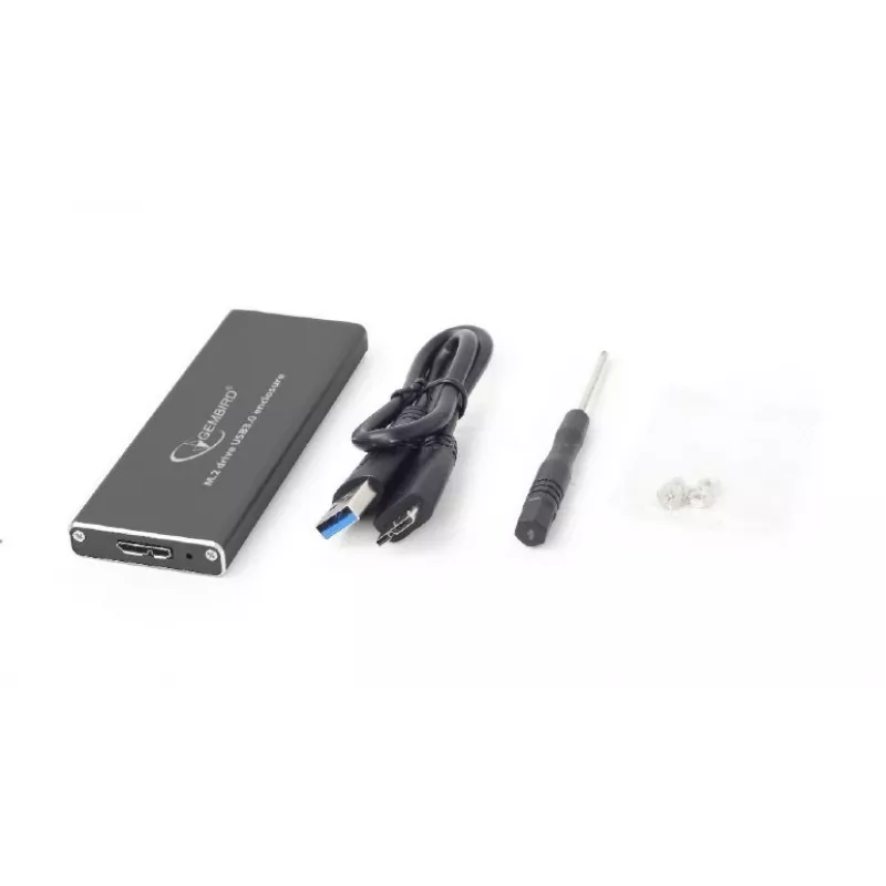 GEMBIRD EE2280-U3C-01 Gembird M.2-kotelo USB 3.0, alumiini, musta