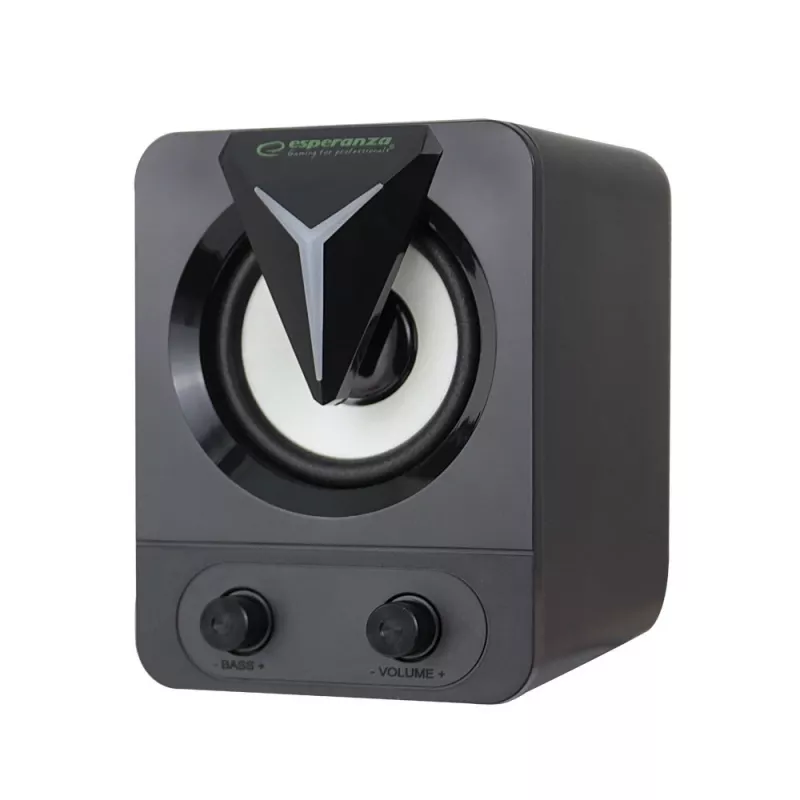 Esperanza EGS107 kaiutin 2.1 USB LED 5 W musta