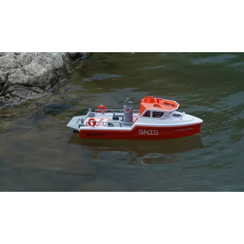 Amewi Rettungsboot harjaton jetkäyttö 320mm RTR valkoinen/oranssi (26116)
