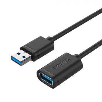 UNITEK Y-C458GBK USB-kaapeli USB 3.2 Gen 1 (3.1 Gen 1) 1,5 m USB A musta