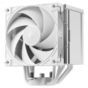 Prosessorin ilmajäähdytin DeepCool AK500 G2 WH, 120 mm tuuletin, max. ilmanpaine 3,33 mmH2O, 117×129×159 mm, valkoinen