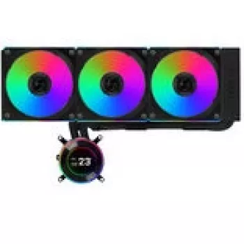 Lian Li GA II Hydroshift II LCD-C 360CL prosessori All-in-One-nestekierron jäähdytin 12 cm musta 1 kpl