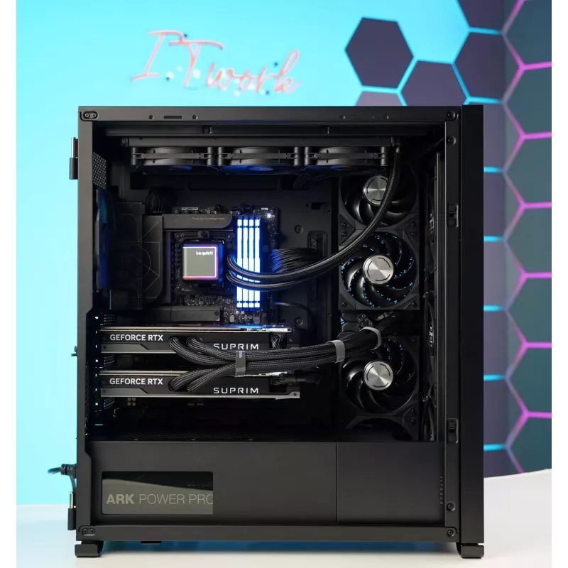 Ryzen 9 9950X + RTX 5090 konfiguroitava työasema | Kokoa itse — DistriNode