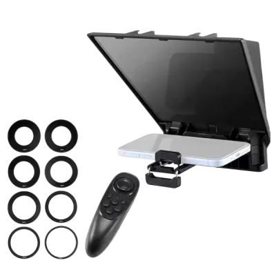 Teleprompterien lisävarusteet