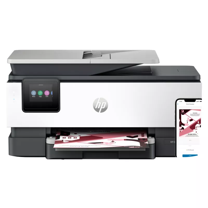 HP OfficeJet Pro 8122e langaton monitoimiväritulostin, Instant Ink; kaksipuolinen tulostus