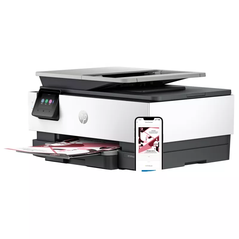 HP OfficeJet Pro 8122e langaton monitoimiväritulostin, Instant Ink; kaksipuolinen tulostus