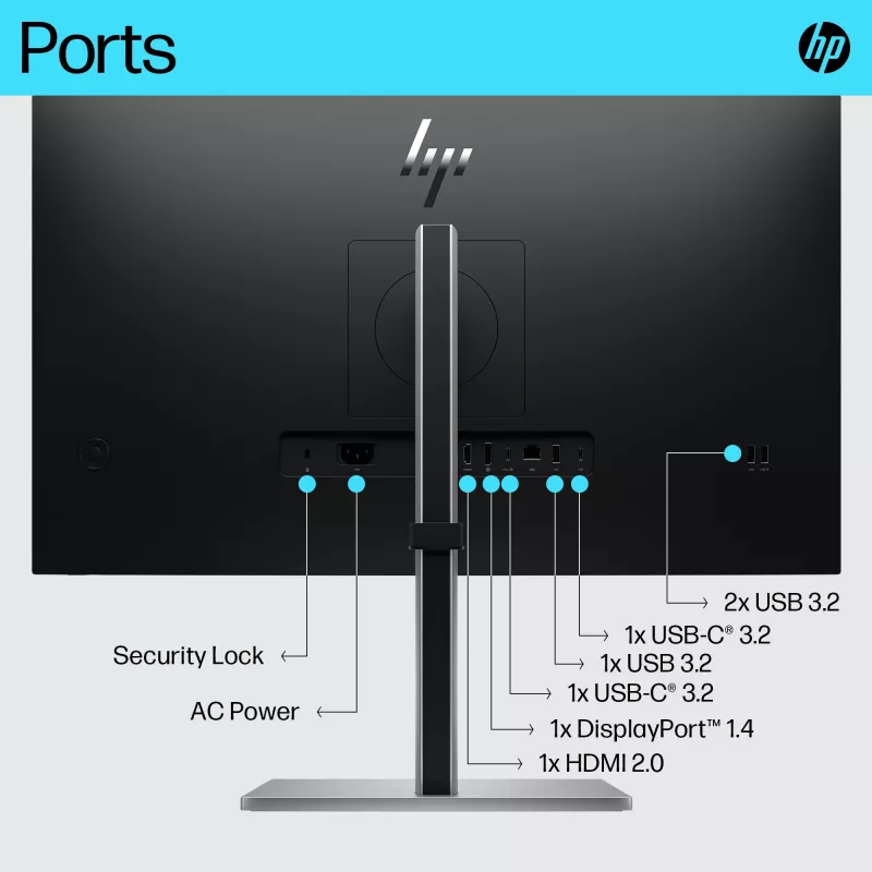 Näyttö HP E-Series E27k G5 27