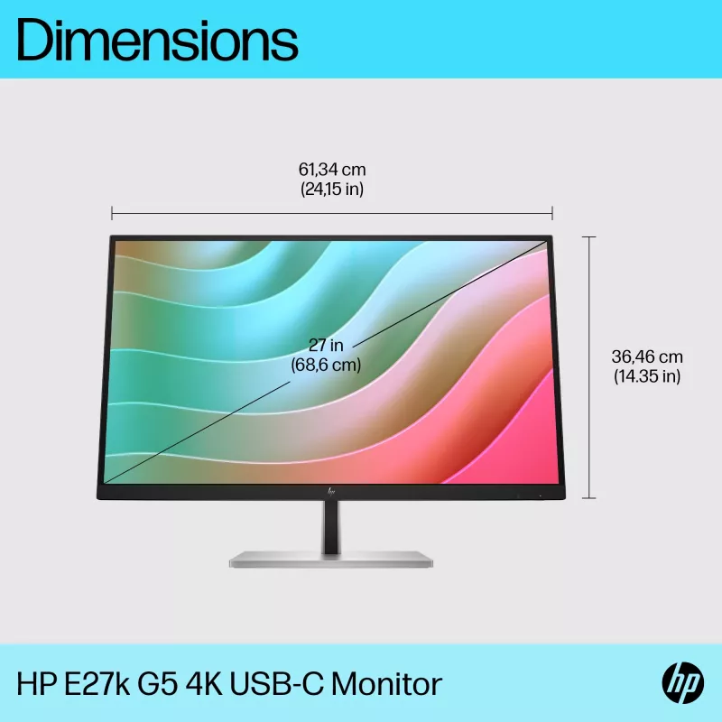 Näyttö HP E-Series E27k G5 27