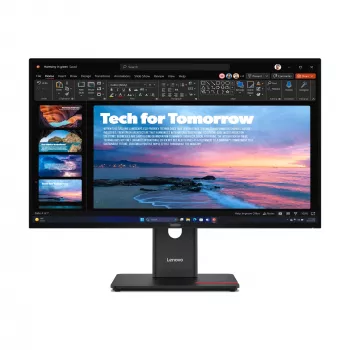 Lenovo ThinkVision T27QD-40 näyttö, 68,6 cm (27 inch), 2560 x 1440 pikseliä, Wide Quad HD, LED, 6 ms, musta