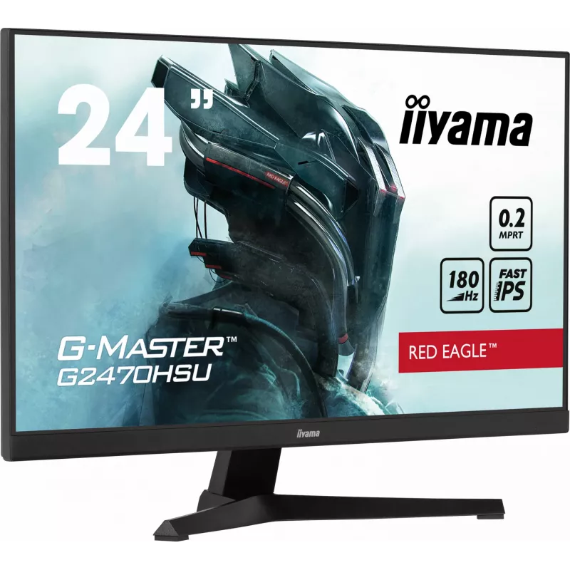 iiyama G-MASTER G2470HSU-B6 -tietokonemonitori 60,5 cm (23,8 inch) 1920 x 1080 pikseliä Full HD LCD musta