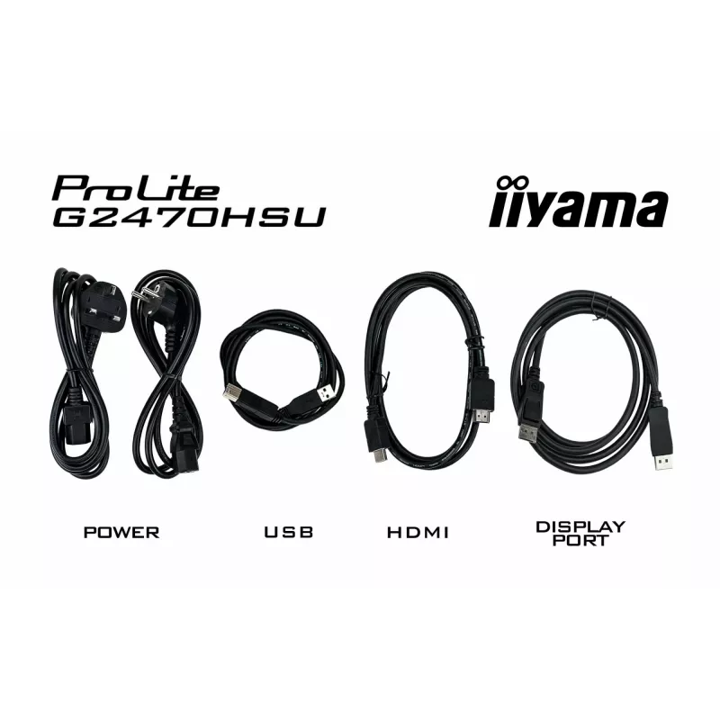 iiyama G-MASTER G2470HSU-B6 -tietokonemonitori 60,5 cm (23,8 inch) 1920 x 1080 pikseliä Full HD LCD musta