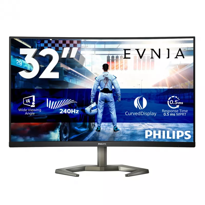 Philips Momentum 32M1C5200W/00 tietokonenäyttö 80 cm (31,5 inch) 1920 x 1080 pikseliä Full HD LCD musta