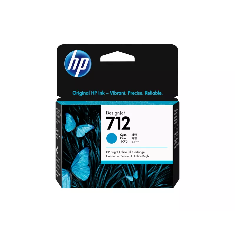 HP 712 29 ml syaani DesignJet-mustepatruuna