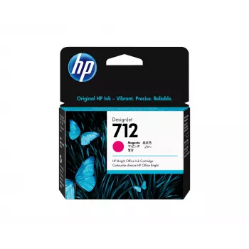 HP 712 29 ml magenta DesignJet-mustepatruuna