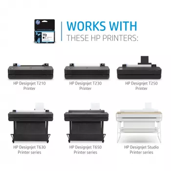 HP 712 29 ml keltainen DesignJet-mustepatruuna