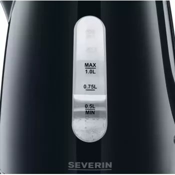 Sähköinen vedenkeitin Severin 1 l 2 200 W musta