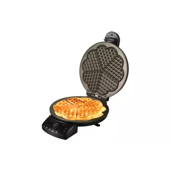 Unold 48235 -vohvelirauta 1 vohveli 1200 W musta, ruostumaton teräs