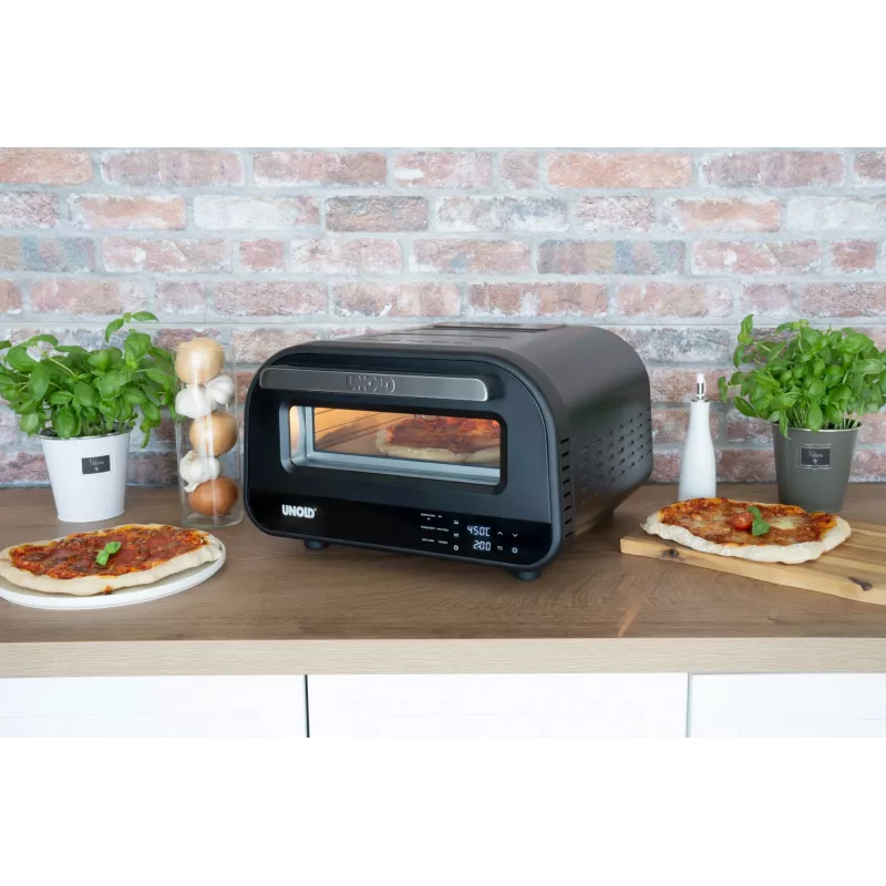 Unold Don Luigi -pizzauuni 1 pizza 1700 W musta