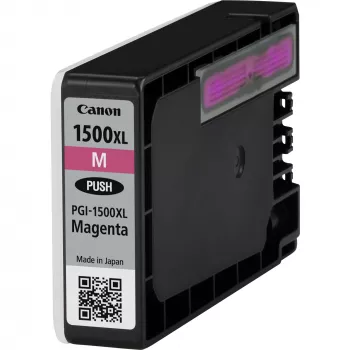 Canon PGI-1500XL High Yield magenta mustepatruuna