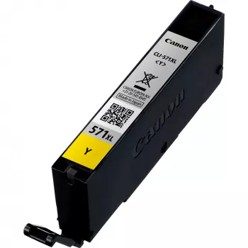 Canon CLI-571XL High Yield keltainen mustepatruuna