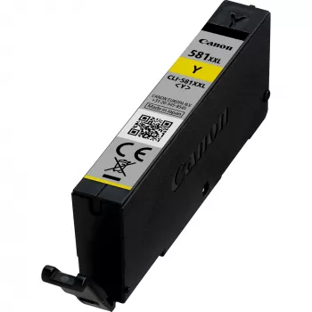 Canon CLI-581XXL suuren tuoton keltainen mustekasetti