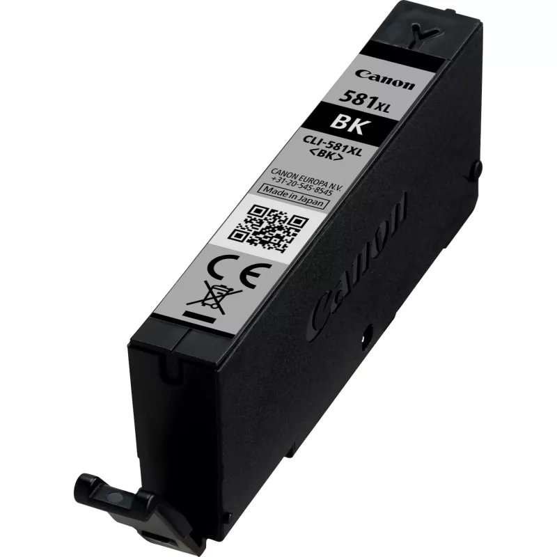 Canon CLI-581XL suuren tuoton musta mustekasetti, musta, pigmenttimuste, 8,3 ml, 520 sivua